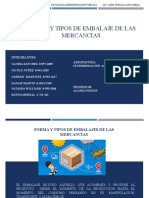 FORMA Y TIPOS DE EMBALAJE DE LAS MERCANCIAS - PPT