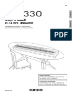Casio Privia PX 330 Manual PDF