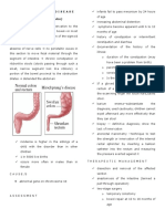 (Aganglionic Megacolon) : Hirschsprung'S Disease