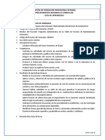 Gestión de Formación Profesional Integral Procedimiento Desarrollo Curricular Guía de Aprendizaje