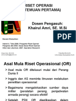Riset Operasi - Khairul Amri 1 3