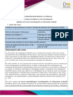 Syllabus del curso Investigación en Educación Infantil .pdf