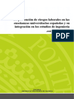 Cortés - La prevención de riesgos laborales en las enseñanzas universitarias españolas y su integ....pdf