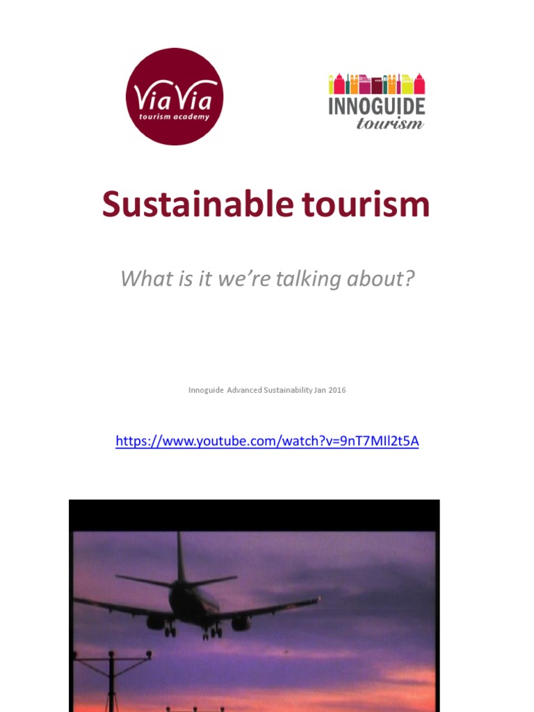 Understanding Sustainable Tourism Practices | PDF | Sustainability ...