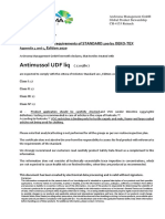 Antimussol UDF Liq - 220380 - Oekotex 100 Edition 2020