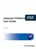 Guia de Uso de La Aplicación Jeppesen FliteDeck PRO