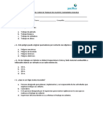 EXAMEN TRABAJO EN CALIENTE - MANIOBRAS SEGURAS