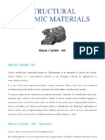 Structural Ceramic Materials: Silicon Carbide - Sic