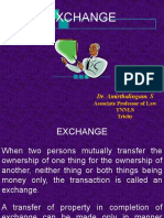 Exchange: Dr. Amirthalingam. S