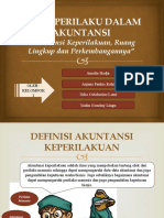 Aspek Perilaku Dalam Akuntansi