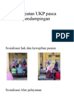 Kegiatan UKP Pasca Pendampingan