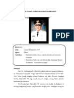 Profil Wakil Gubrnur Sumatera Selatan