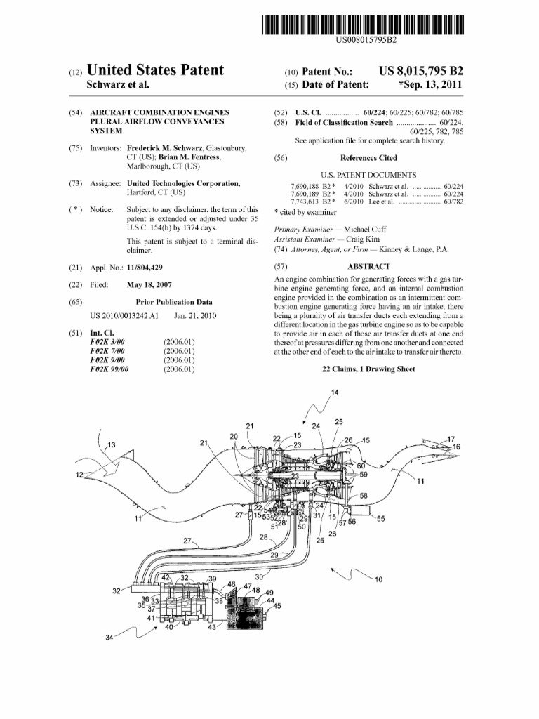 Aircraft Combination Engine System | PDF | Internal Combustion Engine ...