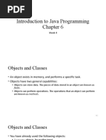 Introduction To Java Programming: Week 4