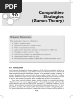 CHP - 48 - Competitive Strategies (Games Theory)