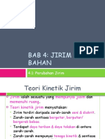 4.1 Perubahan Jirim