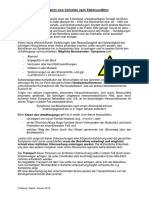 Verhalten Bei Elektrounfälle PDF