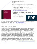 Badley2009 Academic Writing As Shaping and Re-Shaping