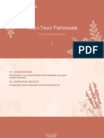 Handout 4 Teori - Teori Pariwisata PDF