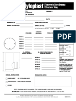 Production Order Form: Drain Basins Curb Inlet Structures Road & Hwy. Structures