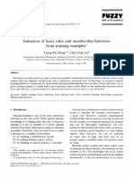 Induction of Fuzzy Rules and Membership Functions From Training Examples'