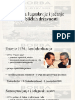 Reforma Jugoslavije I Jačanje Republičkih Državnosti