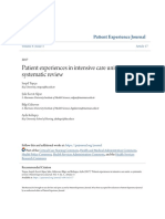 Patient Experiences in Intensive Care Units PDF