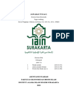 Jawaban Tugas 2: Disusun Guna Memenuhi Tugas Auditing Dosen Pengampu: Muhrom Ali Rozai, S.E., M.E. Sy., M.Si., CRMO