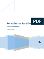 Fórmulas - Excel 2016