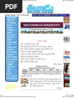 Download EENADU - ONLINE DAILY TELUGU NEWS PAPER _The Heart  Soul of Andhra Pradesh_- Telugu News _ News _Andhra Telugu News _ Telugu L by dralfredgl SN48328846 doc pdf