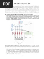 Cs 224N: Assignment #4: 1. Neural Machine Translation With Rnns (45 Points)