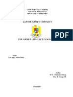 Assignment LOAC THE ARMED CONFLICT IN SOMALIA - DUMITRU Petruta 21D 2