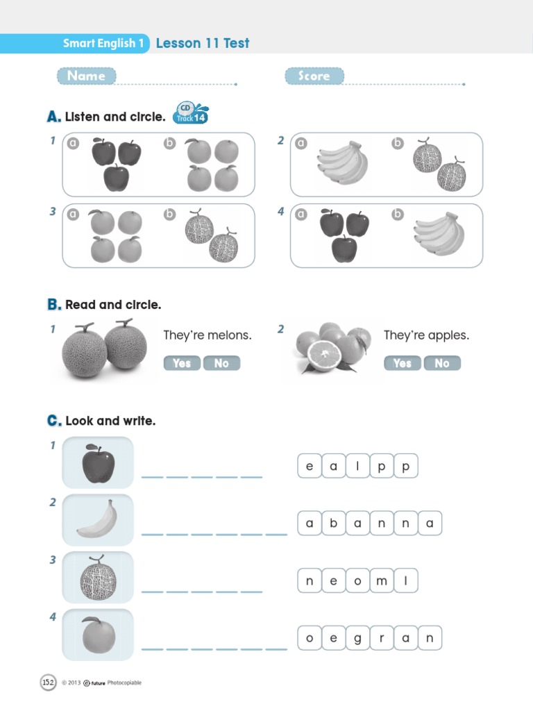 Lesson 11 Test PDF | PDF