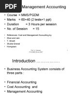 Download Cost and Management Accounting PPT by sexi_dilip SN48329414 doc pdf