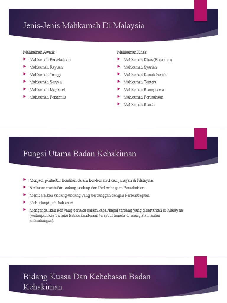 Sistem Kehakiman Di Malaysia  PDF