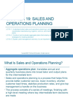 Chapter 19: Sales and Operations Planning: Mcgraw-Hill/Irwin