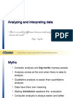 CHP 12 Analyzing and Interpreting Data