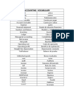 Glosario de Términos Contables en Inglés | PDF | Corporaciones ...