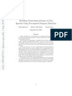 Modelling Geomechanical Impact of CO Injection Using Precomputed Response Functions