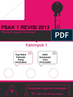 PSAK 1 REVISI 2013 Penyajian Laporan Keuangan