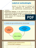 Analytical Methodologies