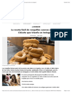 La Receta Fácil de Rosquillas Caseras de Alberto Chicote Que Triunfa en Instagram