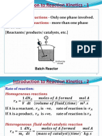 Introduction To Chemical Reaction Kinetics - 1