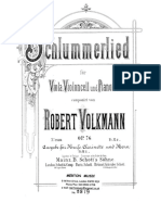 VOLKMANN Schlummerlied Op. 79 VA VC PF PDF