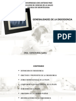 Tema I Generalidades de La Endodoncia