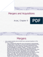 Mergers and Acquisitions: Arzac, Chapter 9