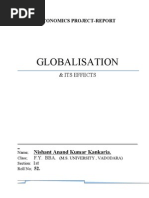 Download Globalization and its effects by Nishant Kankaria SN48330955 doc pdf