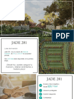 Brochure Jade281 Lotes de Inversion