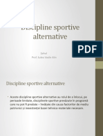 Discipline Sportive Alternative
