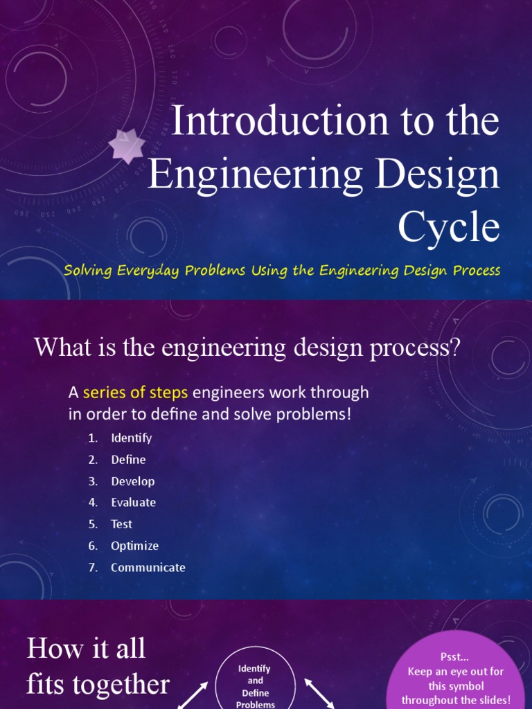 Engineering Design Cycle Explained | PDF | Engineering Design Process ...
